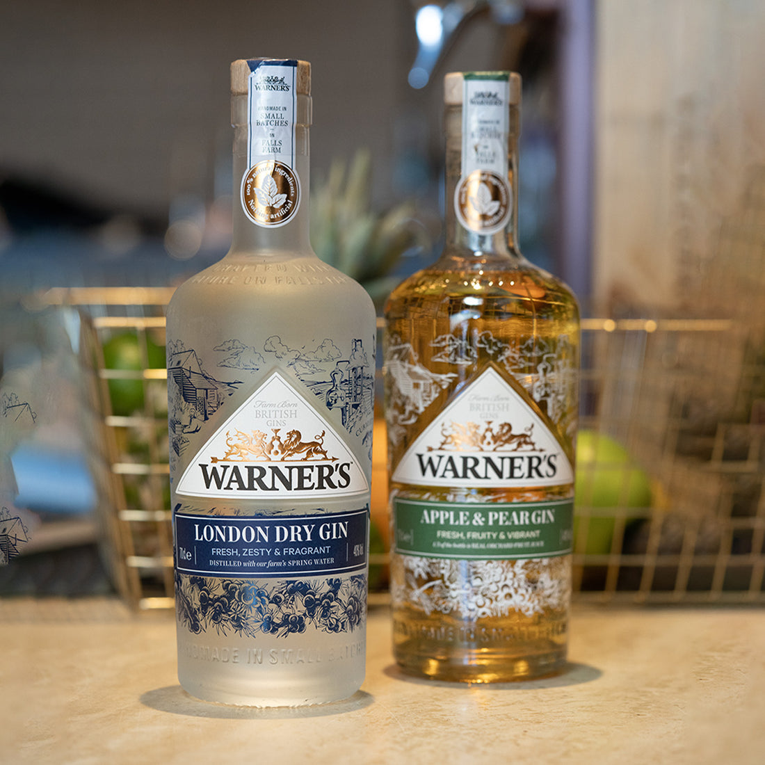 Warners Gin - Apple and Pear